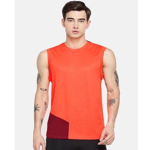 เสื้อกล้ามออกกำลังกายผู้ชายแบบ T-back ผ้าฝ้าย 100% ระบายอากาศได้ดี สั่งทำได้ - Product Image 4