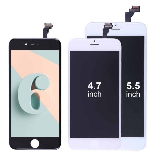 Elekworld Mobile Phones LCD EBR EBS LCD Screen for iPhone 6 6 Plus 6S 6S Plus LCD Touch Screen Display Replacement Assembly