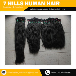 Extension de cheveux humains 100 bon marché, paquet de cheveux indiens bruts, extension de cheveux naturels Remy, vendeur de cheveux bruts, cheveux indiens vierges non traités - Product Image 6