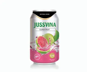 330ml JUSSVINA Red Guava Natural Not From Concentrate Juice
