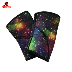 Genouillère de musculation sur mesure, protection flexible en Spandex et Nylon de 7 mm, épaisse et résistante pour la force athlétique - Product Image 2