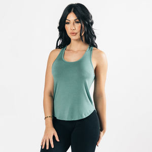 Débardeur en jersey de haute qualité personnalisé pour femmes vente en gros décoration de broderie exquise broderie personnalisée - Product Image 6