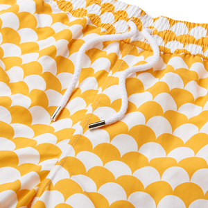 กางเกงขาสั้นเล่นยิมสำหรับผู้ชายสีทึบโลโก้ตามสั่งสี - Product Image 2