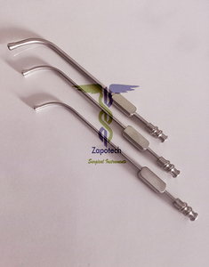 Tubo de Succión Manual de Acero Inoxidable para Seno Nasal - Product Image 1