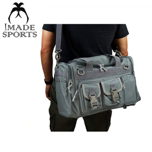 Sac de pêche en nylon polyvalent pour leurres et cannes à pêche avec poignée et options de transport à l'épaule pour l'extérieur - Product Image 5