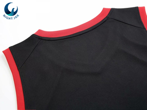 Maillot de basket-ball personnalisé pour hommes, uniforme en polyester respirant avec logo - Product Image 6