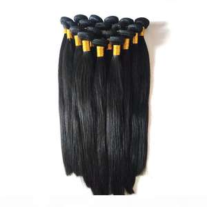 Extensiones de cabello humano indio sin procesar para mujer, donador único de templo indio - Product Image 1