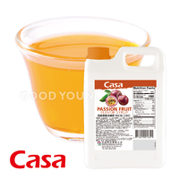 Goede Jonge Thee Casa Halal Certificering Passie Fruit Smaak Siroop Voor Boba Bubble Melk Thee Ingrediënten