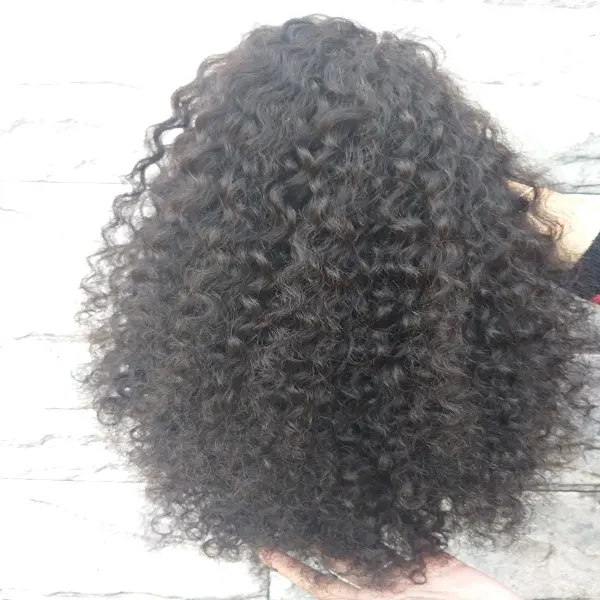 Natural straight Human Hair Full Lace Wig for Black Virgin Cuticle Aligned Raw human hair full lace wig