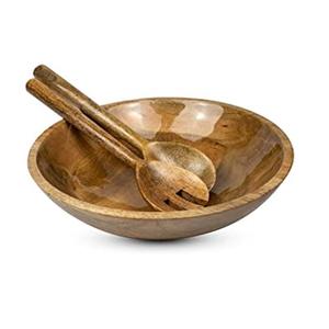 Cuenco de madera de Acacia hecho a mano, tazón de madera de acacia natural elegante y personalizado - Product Image 3