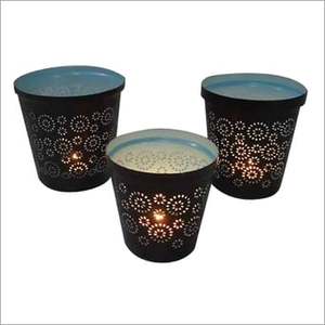 Metal Tea Light Votive Holder <b>Set</b> of 2 - Product Image 5