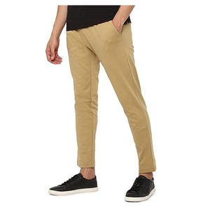 กางเกงวอร์มเอวยางยืดสำหรับผู้ชาย,กางเกงวอร์มฝึกซ้อมลำลองแฟชั่นผ้าฝ้ายแบบสั่งตัดมีเชือกผูกเอว - Product Image 5