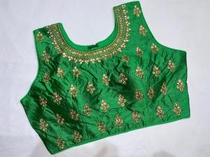 Katan indien Saree dernier concepteur tenue de fête mariage dames femmes porter Georgette soie broderie travail Sari avec chemisier vêtements - Product Image 5