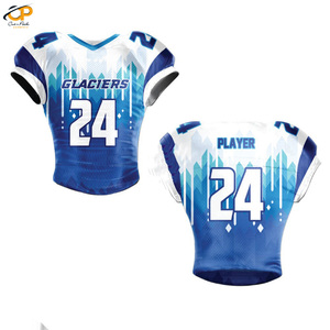 ชุดยูนิฟอร์มอเมริกันฟุตบอลปี 2022 แบบสั่งทำพิเศษ คุณภาพสูง ระบายอากาศได้ดี ผลิตจากโพลีเอสเตอร์ 100% สวมใส่สบาย ชุดสองชิ้น ไซส์ใหญ่พิเศษ รับผลิตแบบ OEM - Product Image 4