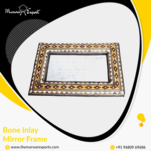 Marco de espejo con Incrustaciones de nácar - Product Image 2