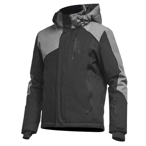 Veste de ski de montagne unisexe personnalisée, résistante à l'eau, respirante, doublée de polaire, avec capuche, pour softshell - Product Image 2