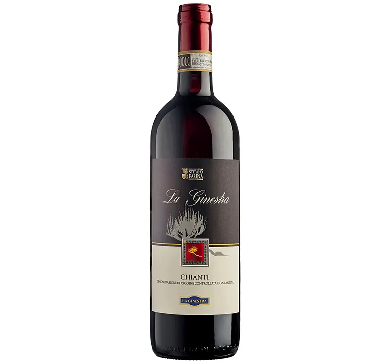 High Italian Quality Red Wine CHIANTI DOCG taste Dry Pair with white and red meats 750 ml bottles