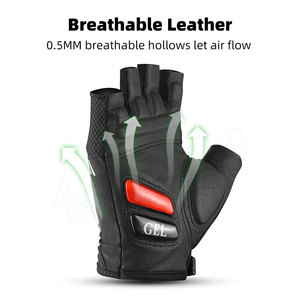 2023 gants de fitness demi-doigts unisexes nouveau modèle respirant et antidérapant pour l'entraînement au yoga et à la musculation - Product Image 4