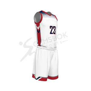 Uniformes de Baloncesto Transpirables Estampados Personalizados para Hombre, Impresión por Sublimación Digital, Antibacterianos, de Secado Rápido, al por Mayor - Product Image 4