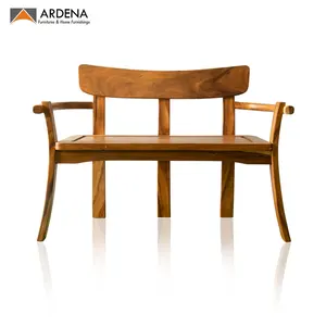 Ar-ddc-sofá de dos plazas de diseño de mediados de siglo, mueble moderno de madera para sala de estar, muebles para el hogar de estilo europeo personalizados 015