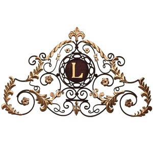Médaillon décoratif de Style victorien en, médaillon scrapbooking, monogramme, Art mural, personnalisé - Product Image 1