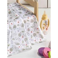 Couverture d'Emmaillotage Bébé Imprimée en Mousseline Double Gaze 100% Coton Turc