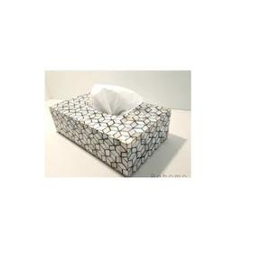 Caja de pañuelos hecha a mano de moda de alta calidad con estilo moderno de nácar - Product Image 1