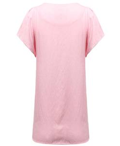 Camiseta larga teñida de algodón tejido para mujer/mujer de último diseño 2025 de Bangladesh - Product Image 4