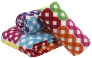 Mantas de lujo para el hogar, económicas, 100% poliéster, diseño de rayas supersuaves, colores sólidos disponibles en todos los tamaños - Product Image 3