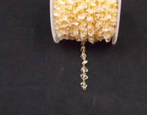 Natural Multi-Gemstone Rosary Necklace Gold Plated <b>Crystal</b> Quartz Beads Coin Charm Chain Jewelry Findings Making <b>Accessories</b> - Product Image 1