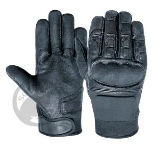 Tactische Handschoenen Veilig Terug Uitstekende Behendigheid Snijbestendige Aangepaste Logo Lederen Handschoenen Tactische