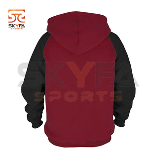 Men sweatshirt embroidery Plain Pullover Custom Logo Cotton/polyester Hoodies - Product Image 5