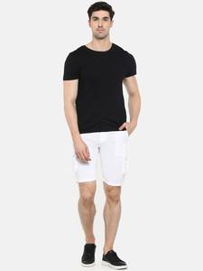 New Model Big Pocket <b>Elastic</b> <b>Waist</b> Half Short Purple Color Shorts Men Shorts Cargo Clothes Shorts - Product Image 4