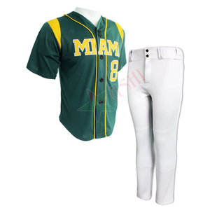 Uniforme de béisbol personalizado, uniforme profesional de béisbol y softbol, camiseta de sublimación lisa, ropa deportiva y jugadores de Softbol - Product Image 5