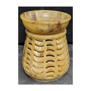 Soapstone <b>Aroma</b> Oil Burner Soapstone <b>Aroma</b> <b>Lamp</b> Soapstone Carving <b>Aroma</b> Oil Burners - Product Image 1