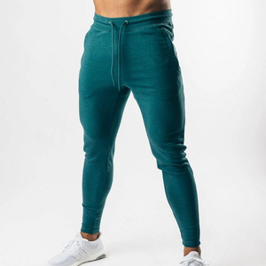 Pantalones deportivos con logotipo personalizado para hombre, pantalón de gimnasio de 90% algodón y 10% LICRA - Product Image 4