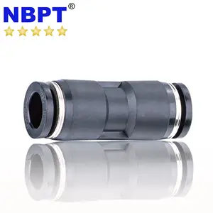 PBT Plastic One Touch connector PU Pneumatic Fitting