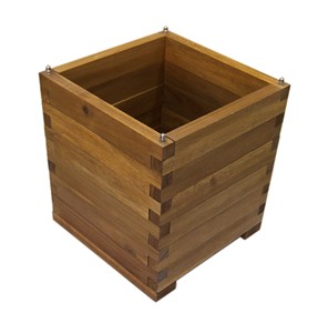 Boîte de jardinière en bois d'acacia pour jardin, porte en bois d'acacia vietnamien de haute qualité, facile à assembler, respectueux de l'environnement - Product Image 1