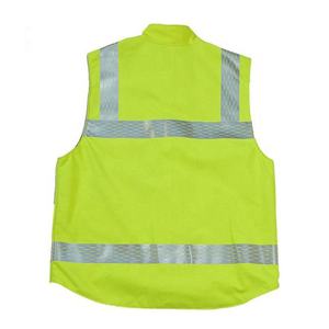 Ropa de seguridad de alta visibilidad, ropa resistente al fuego, chaquetas a prueba de lluvia y agua, chaleco de lana para pescar, chaqueta trenzada de alta visibilidad - Product Image 1