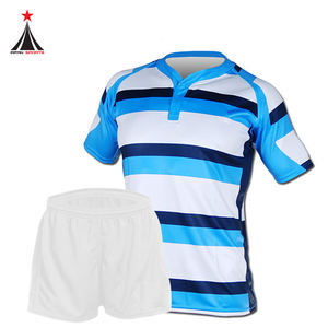 Rugby uniforme 100% poliéster transpirable Rugby uniforme buen precio Rugby uniforme en tamaño de encargo - Product Image 2