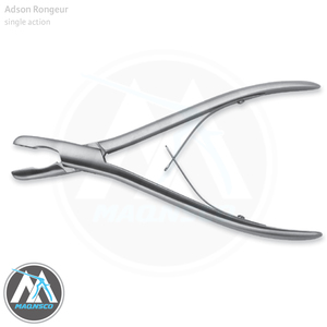 Pinces à crâne DeVilbiss – Instruments de neurochirurgie en acier inoxydable allemand certifiés CE ISO – Instruments chirurgicaux de base - Product Image 5