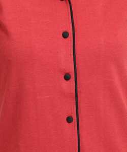 Pijama de algodón de manga larga para hombre y mujer, Conjunto de pijama de estilo a juego para parejas, regalo de boda - Product Image 6