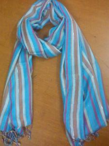 Elegante Bufanda Larga de Viscosa Tejida para Mujer, Estilo Liso con Gran Longitud para Uso en Invierno, Marca VISCO - Product Image 4