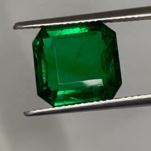 ธรรมชาติ4.85 Cts แปดเหลี่ยมตัดคุณภาพดีแซมเบียมรกตโดย Sadiya นานาชาติ - Product Image 5