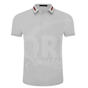 Nuevo estilo hombres personalizar moda Primavera Verano liso Alta Calidad Algodón polos para hombres - Product Image 2
