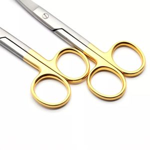 Aisi กรรไกร Mayo เหล็กสแตนเลส J2 420, กรรไกร TC โค้ง Mayo supercut 6.75 "(17ซม.), STR ปลาย w/ TC ใส่กรรไกรผ่าตัด - Product Image 6