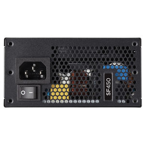 Alimentation modulaire complète <span class=keywords><strong>CORSAIR</strong></span> série SF SF450 450W SF600 600W 80 PLUS GOLD Active PFC SFX SFX12V <span class=keywords><strong>MINI</strong></span> ITX - Product Image 2