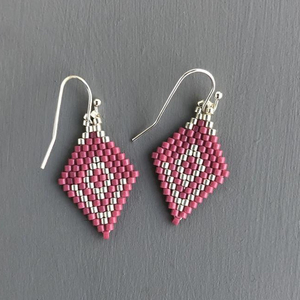 Pendientes de cuentas Miyuki, creaciones hechas a mano - Product Image 1