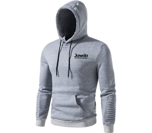 Sweat-shirts à capuche oversize pour hommes de haute qualité, design graphique personnalisé, sweats vierges OEM, 100% coton molletonné, sur mesure - Product Image 3
