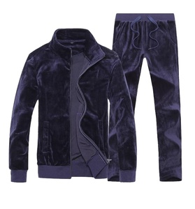 Conjunto de 2 piezas de moda para hombre, ropa para correr, chándal de terciopelo, la mejor calidad para niños, chándal de diseñador - Product Image 4
